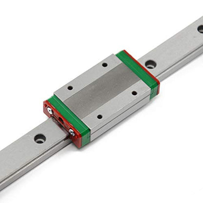 500mm MGN15 Linear Rail Guide with MGN15H Carriage Block for Large 3D Printer and CNC Machine - size: 500mm, style: Rail+MGN15H