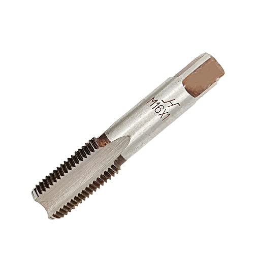 16mm x 1 HSS Metric Tap and Die Set Right Hand Thread,Tapping DIY Tool 3pcs (M16 x 1mm) - size: M16 x 1mm