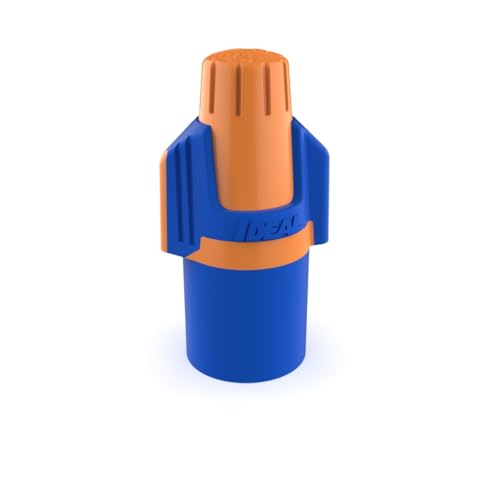 Ideal Electrical Twister Proflex Mini Connector, 30-443J, Jar 175 - color: Blue/Orange, size: Jar of 175
