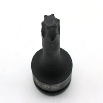 TEMO T50 3" Torx Star 6 Point Black Impact Bit Socket 1/2" Square Drive - size: T50