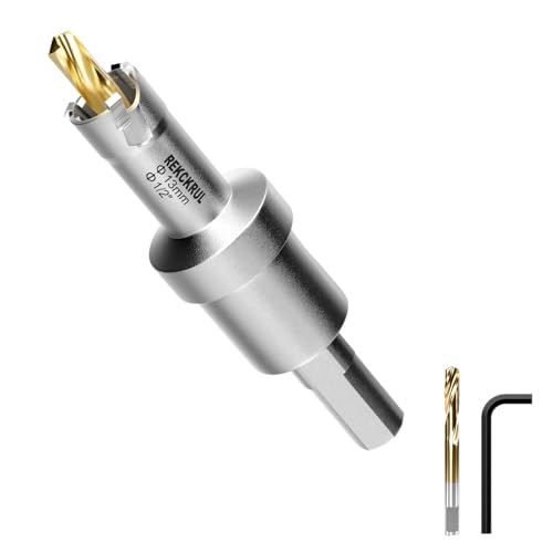 1/2" (13mm) TCT Carbide Hole Saw Kit for Metal - size: 13mm | 1/2"