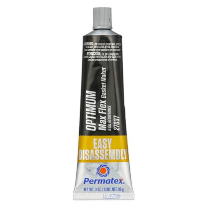 Permatex 27037 Optimum Black Gasket Maker, 3 oz - size: 3 Fl. Oz., style: Optimum