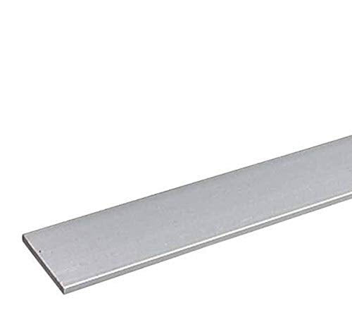 MD Building Aluminum Flat Bar, Mill, 1in x 1/8in x 48in - color: Mill, size: 1 in. x 1/8 in. x 48 in.