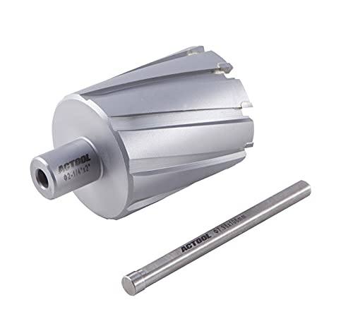2-1/4'' Diameter x 2'' Depth of Cut Carbide Tipped TCT ANNULAR Cutter with 3/4'' Weldon Shank - size: 2-1/4'' x 2''