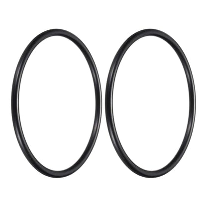 uxcell 2Pcs AS-429 Nitrile Rubber O-Rings 5" ID 5-1/2" OD 1/4" W Black - size: 5" ID 5-1/2" OD 1/4" Width