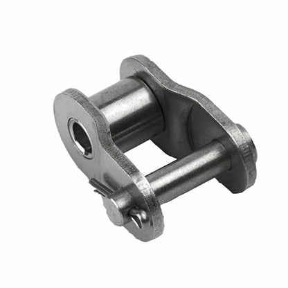 Jeremywell 60 SS Stainless Steel Roller Chain Offset Link (4PCS)