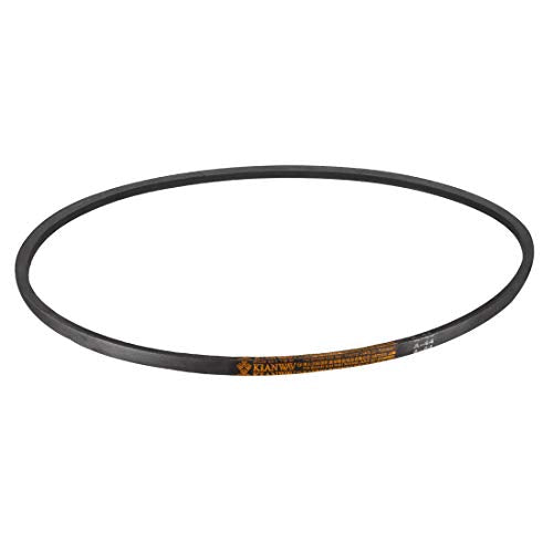 uxcell A44 Drive V-Belts 44" Inner Length 13mm Width 8mm Thick JIS Standard A-Section Rubber Drive Transmission Belt - size: 44"
