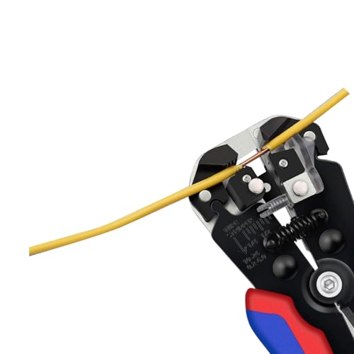 Ferrule Crimping and stripperring Tool Kit, Contain One AWG 23-7 (0.25-10mm²) Self-Adjustable Ratchet Wire Crimping Tool, Suitable for AWG10-24(0.2-6mm²) Wire Stripper and 1900PCS Wire Terminals - size: 1900pcs + Crimping Tool + Wire Stripper
