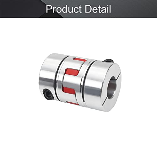 Fielect Shaft Coupling 25mm to 25mm Bore L78x55D Flexible Coupler Joint for Servo Stepped Motor - size: 25mm to 25mm Bore L78x55D