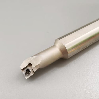 1pcs S10K-SCLCR06-A16 Internal Turning Tools Holder CNC Lathe Cutter Cutting Tool Parts for CCMT06 Carbide Inserts - size: 2-S10K-SCLCR06-A16