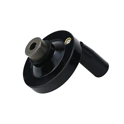 2PCS 2.48" Hand Crank Revolving M6 Thread Handle 63x8mm Hand Wheel - style: M8×63mm,2 Pcs Handwheel