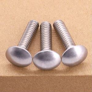 1/2-13 x 5-1/2" (4 Sets) Carriage Bolts Screws with Nuts and Washers Hardware Kits, 304 Stainless Steel 18-8, Round Head Carriage Bolts Sets, Square Neck, Fully Threaded - size: 1/2-13 x 5-1/2"