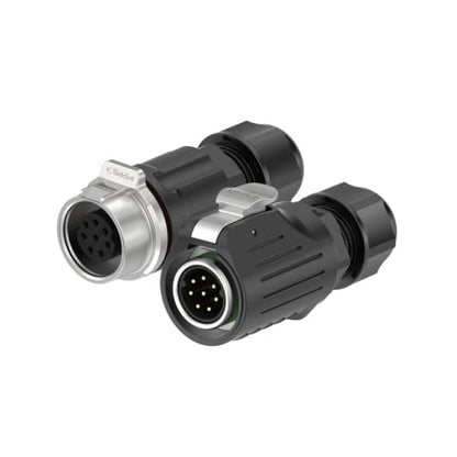 LP16 8PIN Industrial Waterproof Connector IP68 Quickly Plugging Aviation Connector Solder-Assembly M16 8PIN Circular Connector Fast Release Electrical Connector Male Plug&Female Socket - size: 8 Pin, style: Male Plug / Female Socket
