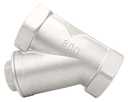 2" Stainless Steel Y-Strainer - 800WOG, FxF NPT - size: 2 Inch