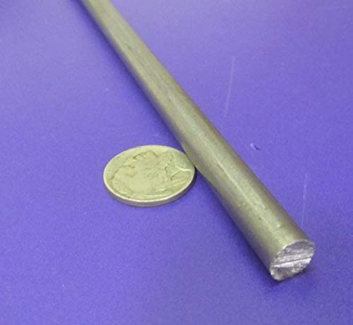 1215 Carbon Steel Round Rod .375" Diameter x 6 Foot Length 1 piece