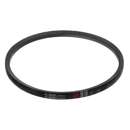 uxcell C38 Drive V-Belt 38 Inch (965mm) Inner Circumference x 22mm Width x 14mm Height, Rubber V Belt for Power Transmission - size: C38