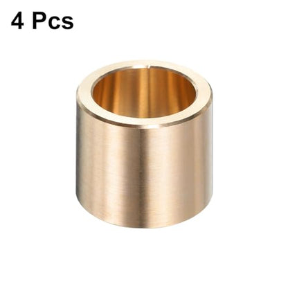 uxcell 4pcs Sleeve Bearings 3/4" Bore x 1" OD x 7/8" Length Self-Lubricating Brass Bushing - size: 3/4" Bore x 1"OD x 7/8 " Length