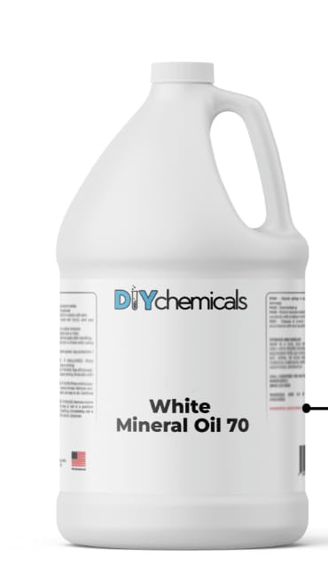 White Mineral Oil 70 – Clear, Odorless, Highly Refined Oil for Industrial, Mechanical, and General Purpose Applications - 5 Gallons - color: White Mineral Oil 70, size: 5 Gallons