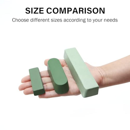 Buffing Polishing Cutting Compounds 12 Oz. Kit - Green Fine/White Medium/Red Coarse - 3 Pack - size: 12 Oz