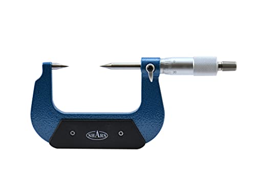 Shars 1-2" 30° Point Micrometer 303-2318 P) - size: 1-2" 303-2318