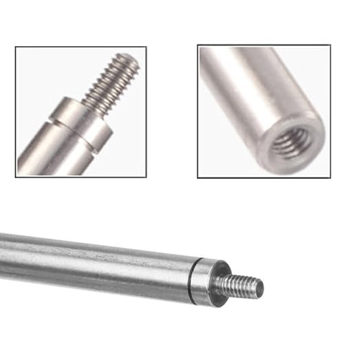 6pcs Dial Indicator Extension Stem Rod Set,10 20 40 60 80 100mm - size: 10-100MM