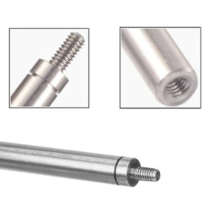 6pcs Dial Indicator Extension Stem Rod Set,10 20 40 60 80 100mm - size: 10-100MM