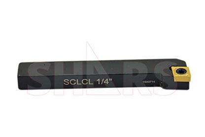 Shars 1/4" Indexable Carbide Turning Tool Set (7 Pcs) 404-2888 P] - size: 1/4" Indexable Tool Set 404-2888