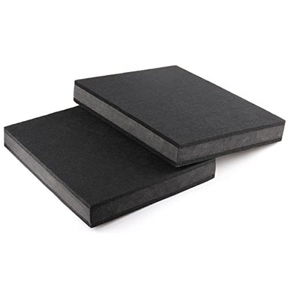 for 5''- 8'' Studio Monitor Speaker Noise Isolation Pads 3-Layer Acoustic Stand Riser Foam Subwoofer Isolation Pad Audio Vibration Platform Stabilizer - size: Medium - for 5-8 inches