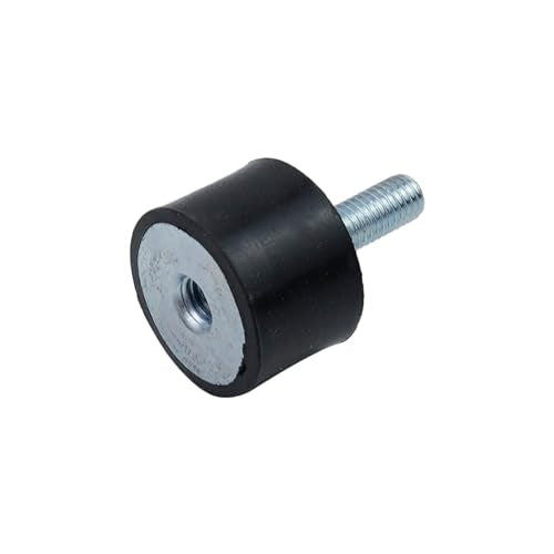 MY MIRONEY 4PCS 30 x 20mm Rubber Isolator Mounts with M8 x 23mm Studs - size: M8 x 23mm;30 x 20mm (Single Studs)