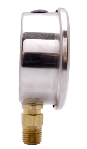 2-1/2" Oil Filled Pressure Gauge, 0-10,000 PSI, 1/4" NPT - size: [0-10,000 PSI]
