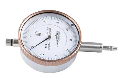 Accusize Industrial Tools AGD2 Style 0-0.05'' x .0001'' Dial Indicators with Lug Back, 10 Ps Set, P900-S097x10 - size: 0-0.05'' by 0.0001'' | 10 Pack