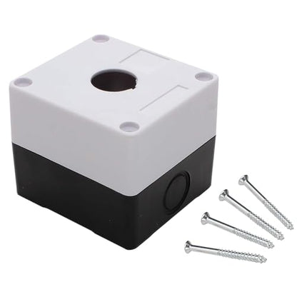Push Button Switch Emergency Stop Button 10 Pack Stay-Put (Red Mushroom) - Includes Switch Box 22mm - RV Accessories Push Start 1NO/1NC ABS Material - size: 10 Pack, style: 1 Push Buttom