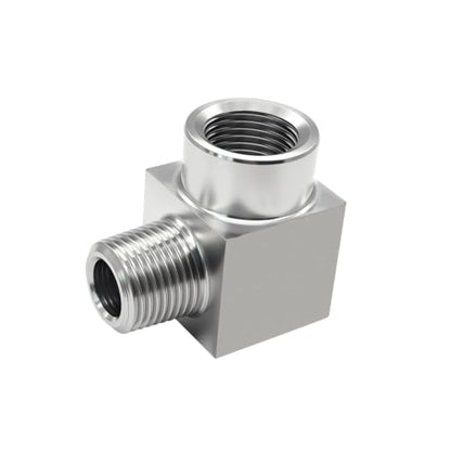 Beduan 304 SS 90 Degree Street Elbow NPT 3/8 Male to Female Pipe Fitting - size: 3/8 NPT Elbow