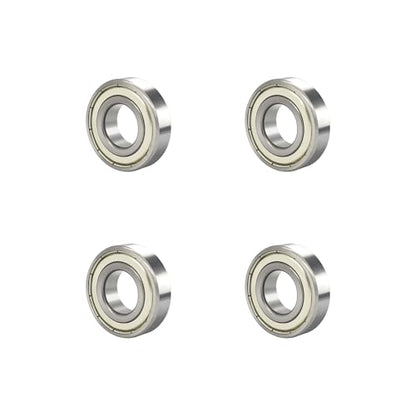628ZZ 4 PCS Deep Groove Ball Bearing 8×24×8mm Double Metal Shielded Ball Bearing Chrome Steel P0 Z2 Bearing for Industrial Machine,Power Tools and Mechanical Equipment - size: 628ZZ Size 8×24×8mm