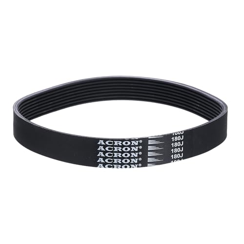 uxcell 180J8 PJ V-Ribbed Belt 8 Ribs 18" L x 0.74" W x 0.14" H, (EPDM) - size: 180J8