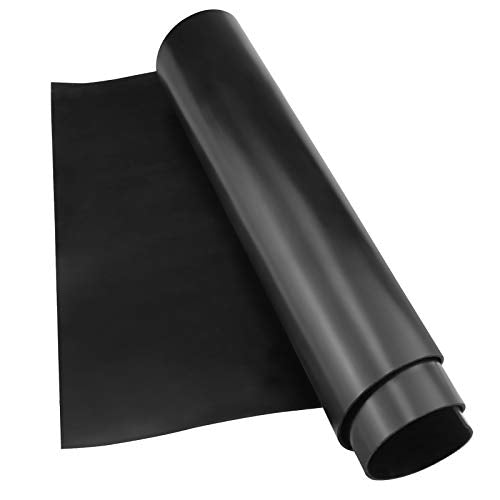 DGSL Neoprene Rubber Strip, 12" W x 1/16" T x 4' L Solid Rubber Roll - color: No Adhesive, size: 12" Wide x 1/16" Thick x 4' Long