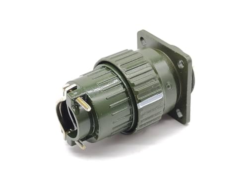 Aviation Connector 28mm Y28M-37TK Female 37 Pin Circular Connector Solder Cable Plug Bayonet Coupling Waterproof Aviation Metal Wire Panel Power Chassis Fittings Connector