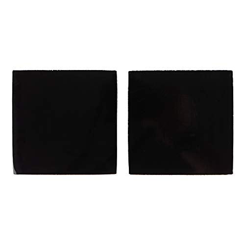Sorbothane Vibration Isolation Square Pad, 4"x4", 2 Pack (30 Duro, 0.50" Thick) - size: 0.50" Thick