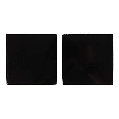 Sorbothane Vibration Isolation Square Pad, 4"x4", 2 Pack (30 Duro, 0.50" Thick) - size: 0.50" Thick
