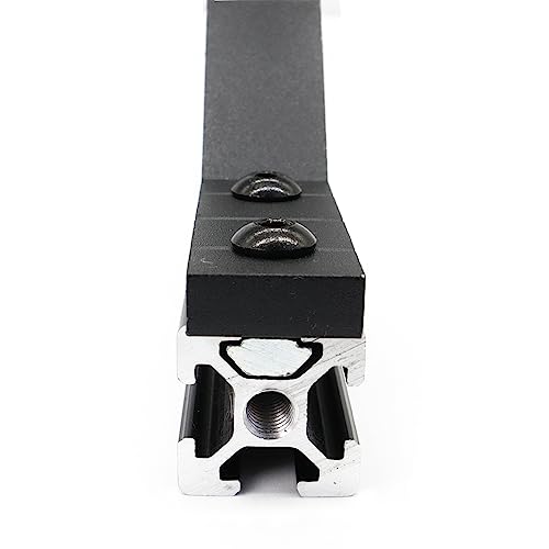 10 Set 78x78mm 2020 Aluminum Extrusion T Slot Corner Bracket 20 Series Extruded Hardware 90 Degree Right Angle Connector with M5 Bolts Nuts for 20/20 80 20 2040 T V Slot Black Aluminum Profile - style: 10Pcs 20x78 Bracket with Bolt Nut