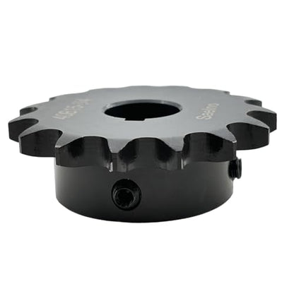 #40 Roller Chain Sprocket Type B 3/4 inch Bore 15 Tooth, Hardened Antirust 1045 Steel Drive Sprockets 40B15-3/4