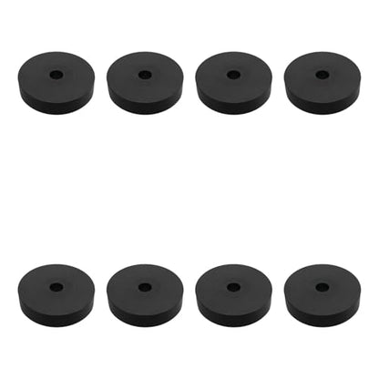 8 PCS Multi Purpose Rubber Spacer, 1-3/4" OD x 5/16" ID x 3/8" Thickness - size: 1-3/4" OD x 5/16" ID x 3/8" Thickness