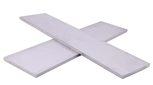 2 Pieces 1/4" (6mm) X 3"(75mm) Square Aluminum Flat BAR 12" Long .23" 6061 General Purpose Plate,T6511 Solid New Mill Stock - size: 1/4" X 3"X 12"