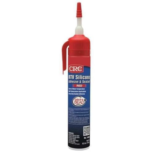 Crc High Temp., Low Odor Gasket Sealant, 6.5 oz, Red, Temp Range -80 to 500 Degrees F 14059-1 Each