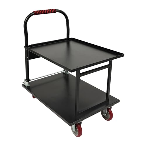 700LBS Heavy Duty Push Cart Dolly Foldable Moving Cart Flatbed Cart