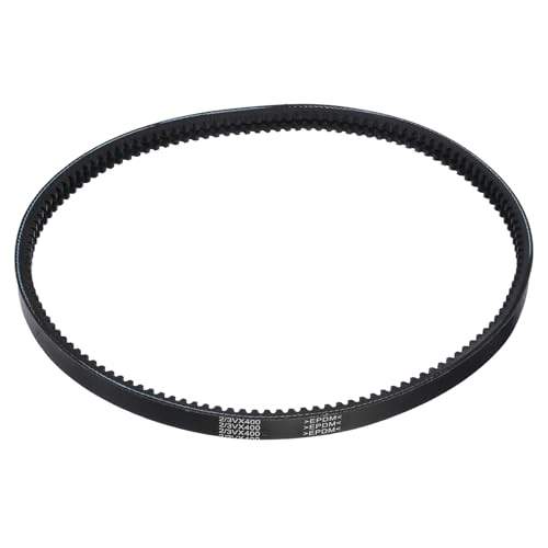 uxcell 2/3VX400 EPDM V-Belt, 2 Banded, 40" Outer Circ x 0.75" W x 0.39" Thk - size: 2/3VX400