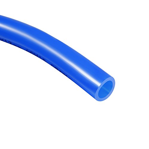 uxcell Pneumatic Air Tubing, 16mm OD x 12mm ID 5 Meters 16ft PU Polyurethane Air Compressor Tube Hose Pipe Blue - color: Blue, size: 16mmX12mm