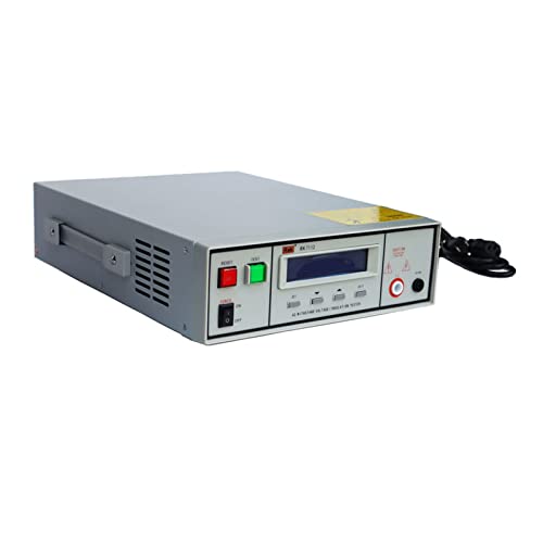 INTBUYING Withstand Hi-Pot Tester Insulation Resistance Tester AC 110V/220V 5KV Test Instruments with Memory Group Digital Display