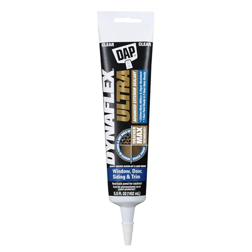 DAP Dynaflex Ultra Advanced Exterior Sealant, Clear, 5.5 Oz (7079818207)
