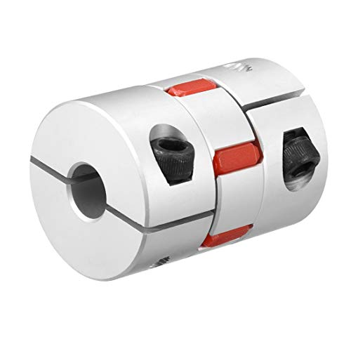 uxcell Shaft Coupling 12mm to 19mm Bore L55xD40 Flexible Coupler Joint for Servo Stepped Motor Through Hole - size: 12 to 19mm L55xD40